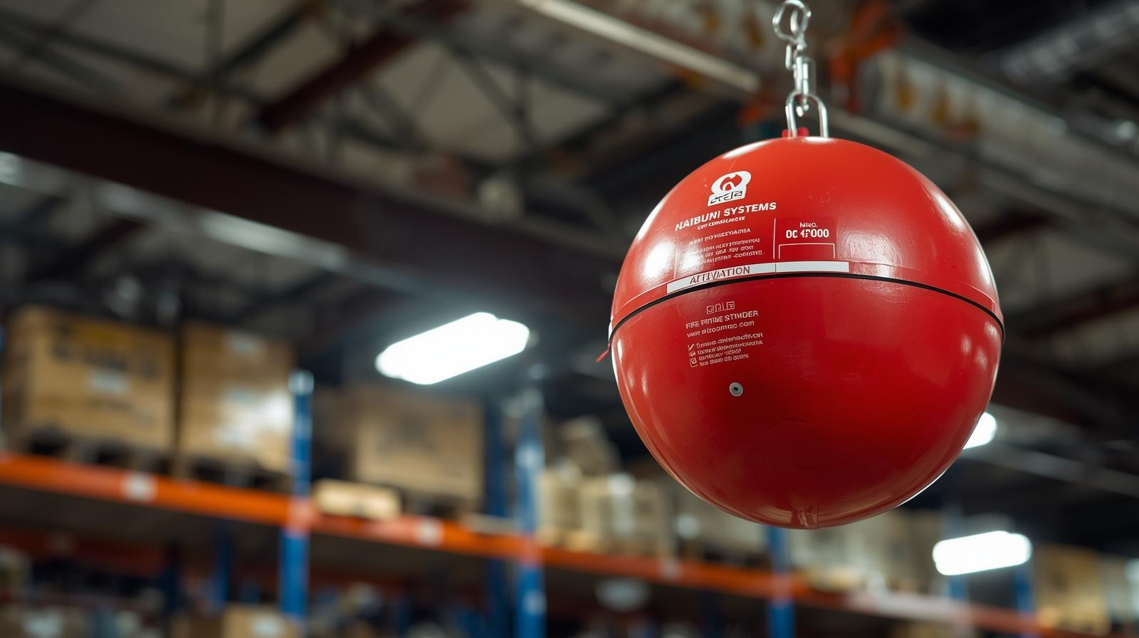Automatic Fire Extinguishing Ball